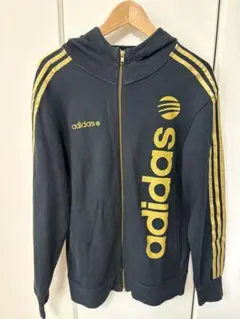 adidas ネイビー フルジップジャケット