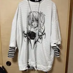 REFLEM × WOLrero】チェーン付きプルオーバースウェットシャツ - メルカリ