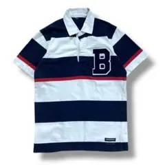 BARBARIAN × BLUE BLUEバーバリアン コラボ ラガーシャツのサムネイル