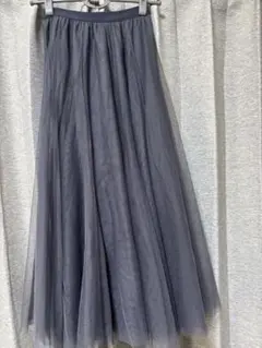 fifth チュールスカート　グレー　サイズS