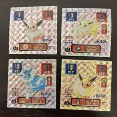 ポケモン シール 烈伝 最強 エーフィ ブラッキー 6種類 セット - メルカリ