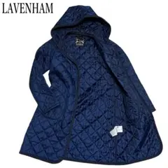 LAVENHAM ネイビー キルティングジャケット UK36 M相当