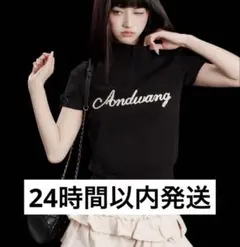 トップス ANDWANG Patina Preppy Knit Tops ♡ andwang Patina Preppy Knit Tops ♡ - メルカリ