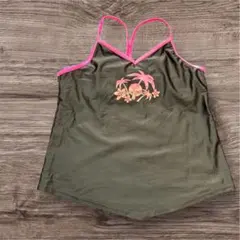 女の子用水着　ブラックとピンク