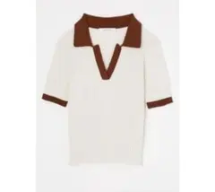 moussy マウジーRANDOM RIB POLO トップスのサムネイル