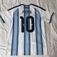 2026W杯 アルゼンチン代表 メッシ10番 長袖ホームユニフォーム Mサイズ