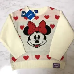 ミニーマウス　ニット　♡新品未使用♡120