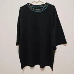 MAISON SPECIAL オーバーサイズTシャツ ブラック