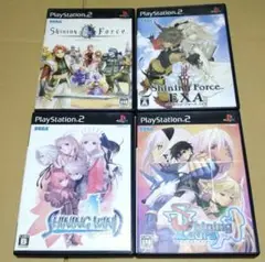 シャイニングシリーズ PS2ソフト 4点まとめ売り