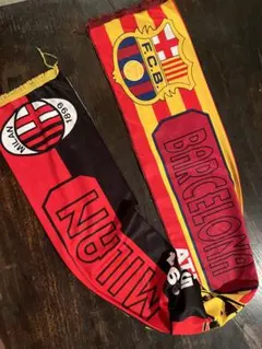 値下 A.Cミラン 三角旗 2点セット コレクション イタリア サッカー 