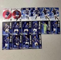 サッカー 日本代表 ポテトチップス カード