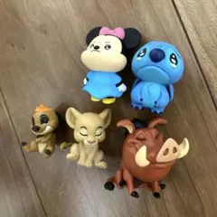 ディズニーキャラクター フィギュア 5体セット