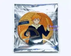 ハイキュー 日向翔陽 缶バッジ 授業 レア グリッター