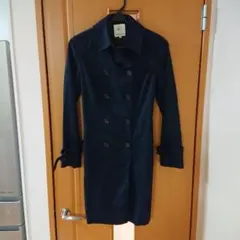 KUMIKYOKU トレンチコート ネイビー サイズ3