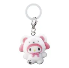 マイメロディー サンリオ めじるしアクセサリー ふわふわスノー