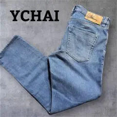 【YCHAI】 デニムパンツ 32 PANATELA スキニーフィット 伊国製
