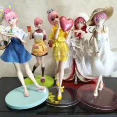 五等分の花嫁 一番くじ 中野一花 5体セット 箱無し