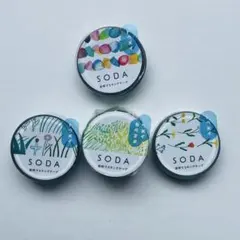 SODA 透明マスキングテープ 10mm 15mm 20mmのサムネイル