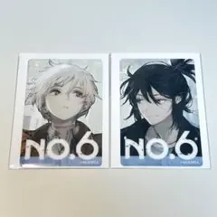 No.6 あさのあつこ 紫苑 ネズミ ノイタミナ クリアカード 20th