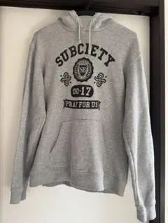 SUBCIETY グレー パーカーのサムネイル