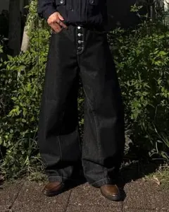 ステッチボタンフライカーブデニム TO1800