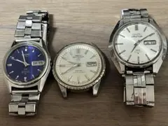 不動品 SEIKO メンズ腕時計3点セット