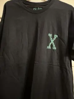 OLDX X logo Tシャツ ブラック Lサイズ