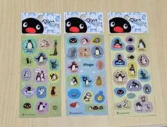 2004年 ピングー　ホログラムシール 3シートセット③