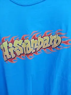 Hi-standardロゴ Tシャツ 青のサムネイル