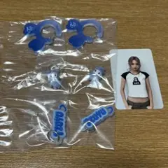 TWICE LOVELYS アクリルカラビナフロッキーマスコット トレカ ツウィ