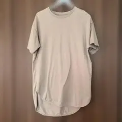 ベージュ 半袖チュニックのサムネイル