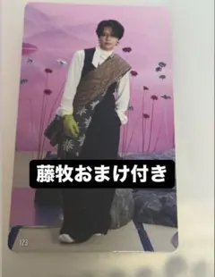 INI NEWYEAR POPUP ポップアップ藤牧京介トレカ123