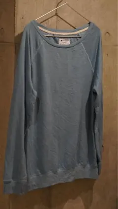 Champion AUTHENTIC スウェット XL ブルー チャンピオン
