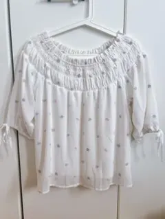 MAJESTIC LEGON オフショルダーシャツ Mサイズ