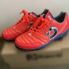 Desporte Campinas TF SP2 フットサルシューズ レッド ターフ サッカー シューズ、カンピナス TF SP2、レッド |デスポート