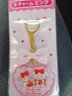 サンリオキャラクター リボンキーホルダー