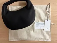 Aeta アエタ LEATHER ONE SHOULDER BLACK : Sのサムネイル