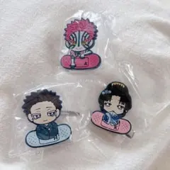 鬼滅の刃 キャラばんちょうこうヘアクリップ 恋雪　狛治　猗窩座