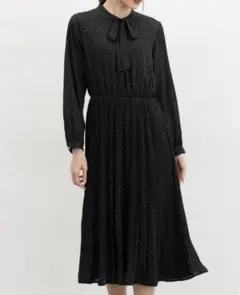 Honeys GLACIER ボウタイワンピース M