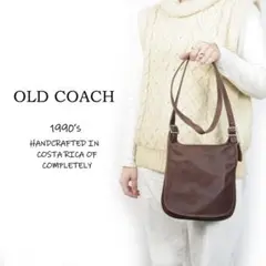 90's  OLD COACH　ターンロック　ショルダーバッグ　/OC13