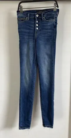 1979 GUESS スキニーデニム　ハイライズ　ジーンズ　レディース　24