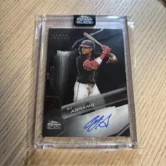 topps CJ ABRAMS RC auto 25シリ - メルカリ