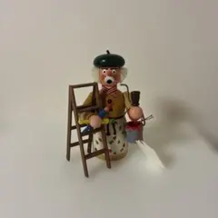 ヴェルナー社 Werner社 手回しオルゴール ハト 女の子 ドイツ