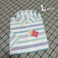 Authentic Jeanswear ストライプ 半袖シャツ