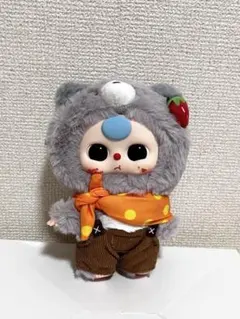 babythree 秋の童話 おおかみ グレー