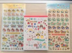 mizutama サンリオ　コラボ キラふち　シール　メモ