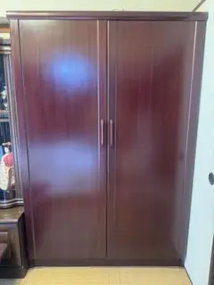 本日のみの大特価】ワードローブ クローゼット 洋服タンス 観音開き 棚