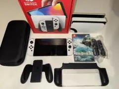 Nintendo Switch 有機ELモデル ホワイト 本体ソフト、おまけつき