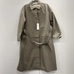 無印良品 Labo 高密度コットンシングルブレストコート 婦人Ｍ・カーキ