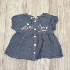 アンパンマン デニム半袖トップス 90